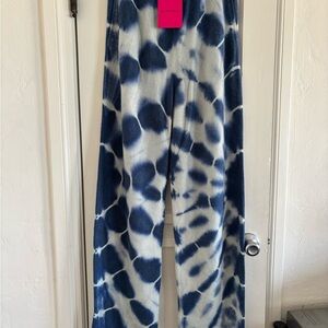 The Elder Statesman Tie Dye Cashmere Sweatpants